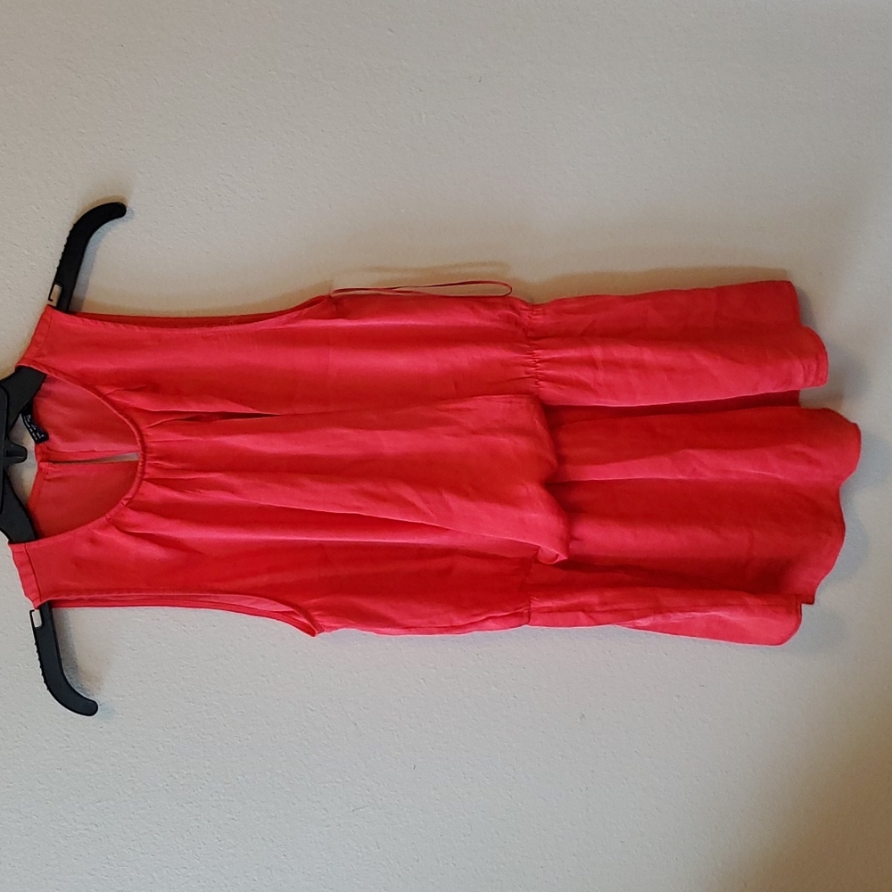 Zara Basic Slwwveless Ruffle Top